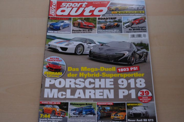 Deckblatt Sport Auto (12/2014)